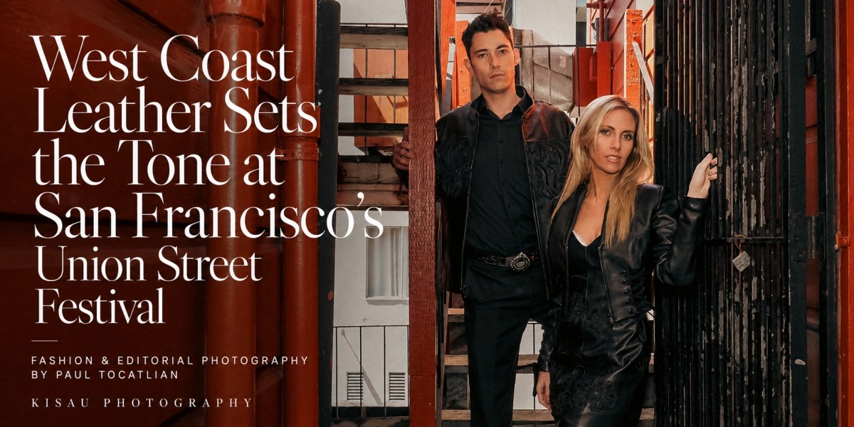 West Coast Leather Sets the Tone at San Francisco's Union Street Festival