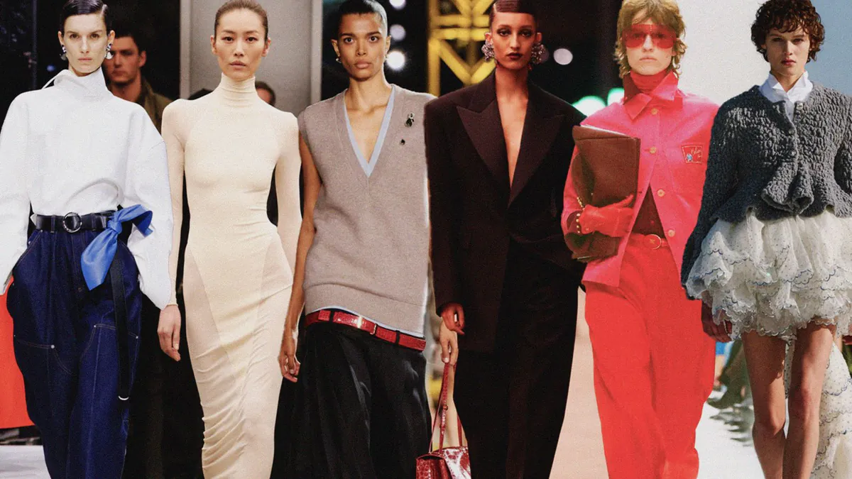 Vogue’s comparison of fall 2026 looks from Givenchy, Alaïa, Chanel, Saint Laurent, Celine, and Christian Dior.